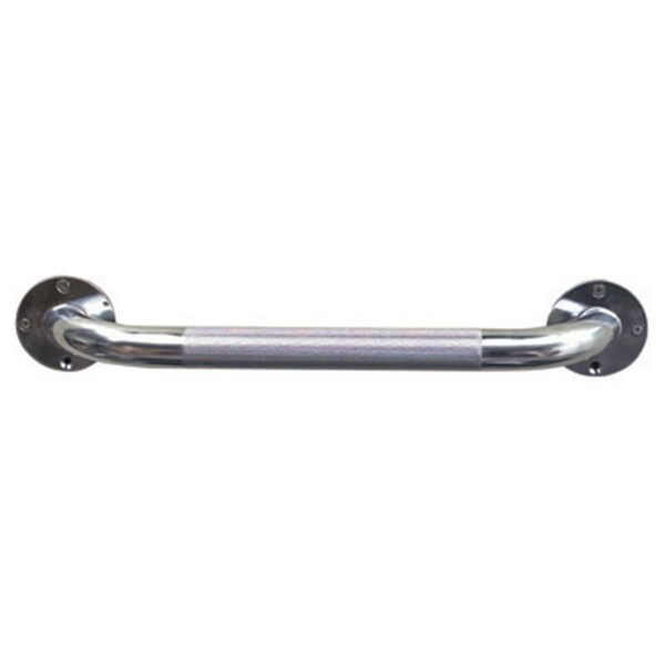 Daphnes Dinnette 16 Inch Institutional Steel Knurled Grab Bar DA61923 - main